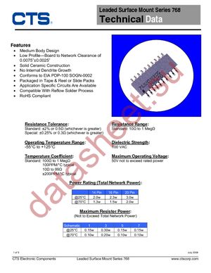 768161273GP datasheet  